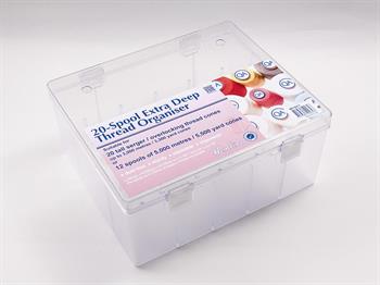 Trådbox transparent, Overlock